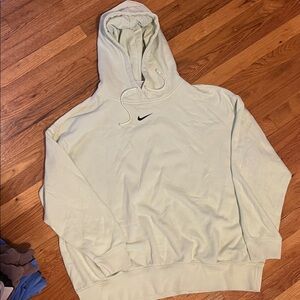 Nike Men's Yellow Hoodie
